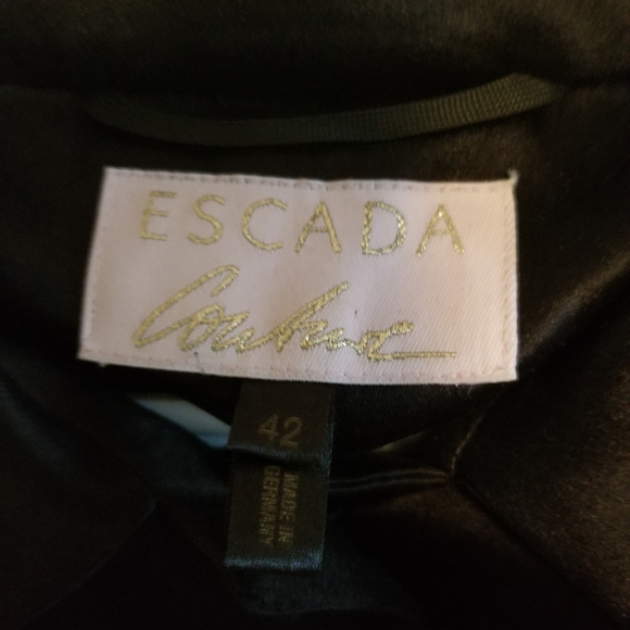 Womans Vintage Escada Couture Silk Suit - Picture 2 of 10